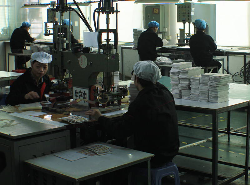 Dongguan Color Wind Plastic Product.LTD factory production line