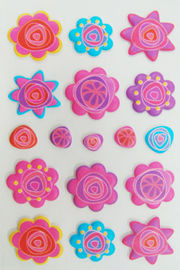 Removable Kids Foam Stickers , Promo Beautiful Sun Foam Stickers Sheets