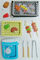 Stationery Personalized Vintage Toy Stickers Barbecue Style 3D For Child Boy